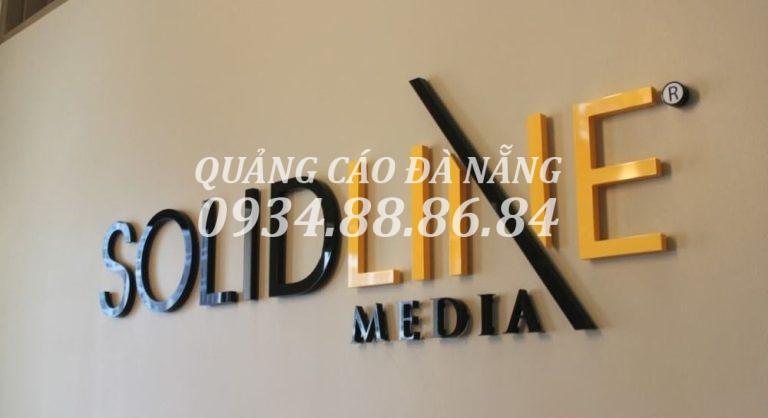 Làm Chữ Nổi Quảng Cáo Chất Liệu đồng