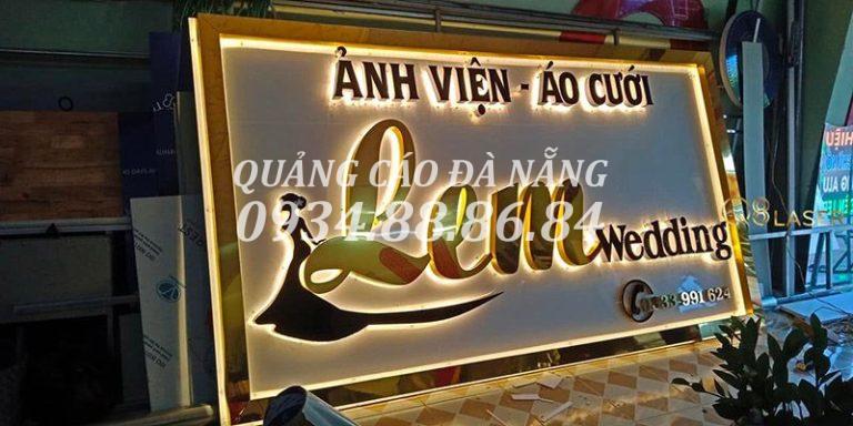 Bảng Hiệu Alu Chữ Nổi Dèn