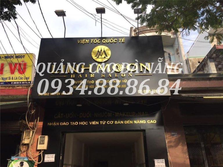 bảng hiệu alu chữ nổi mica Đà Nẵng