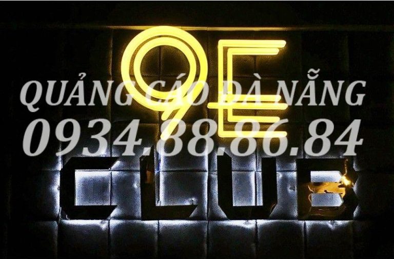 đèn Led Chữ Nổi
