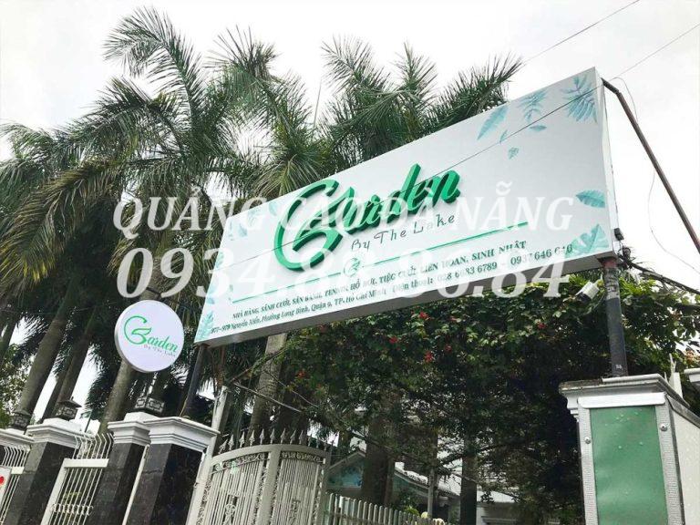 Bảng Hiệu Alu Gắn Logo Chữ Nổi Mica Tại Quận 9 Tphcm